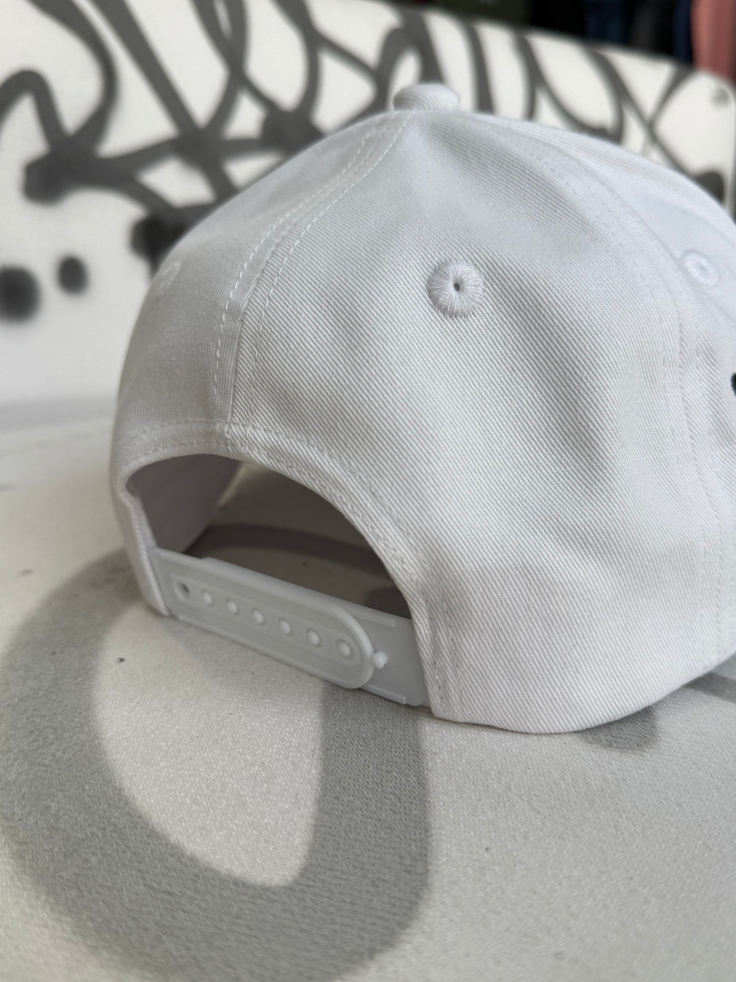 Gorro Visera Blanco