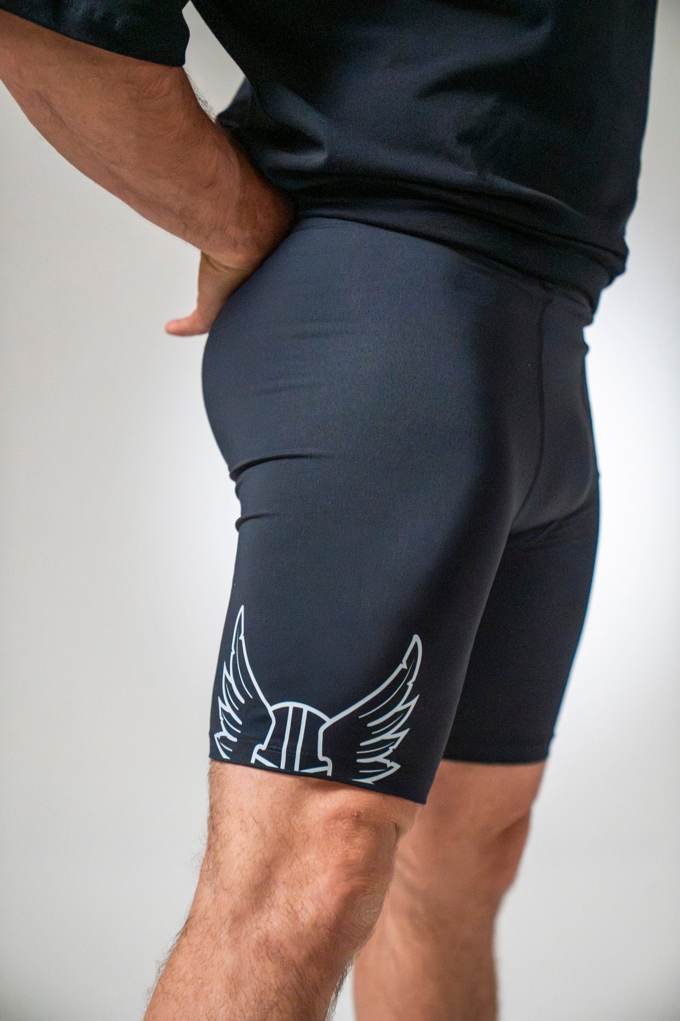Calza Corta Hombre Black