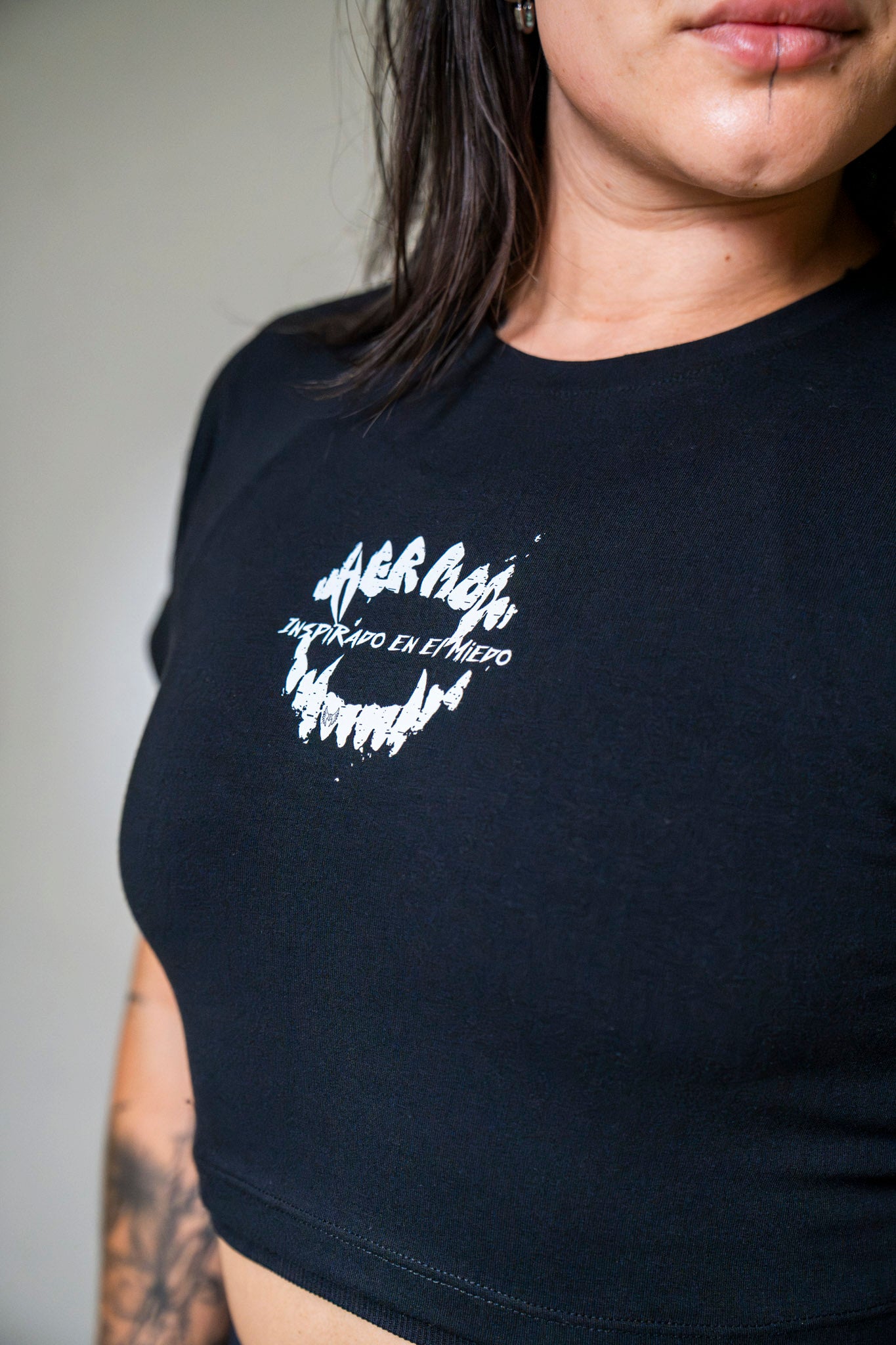 Remera Justa Black