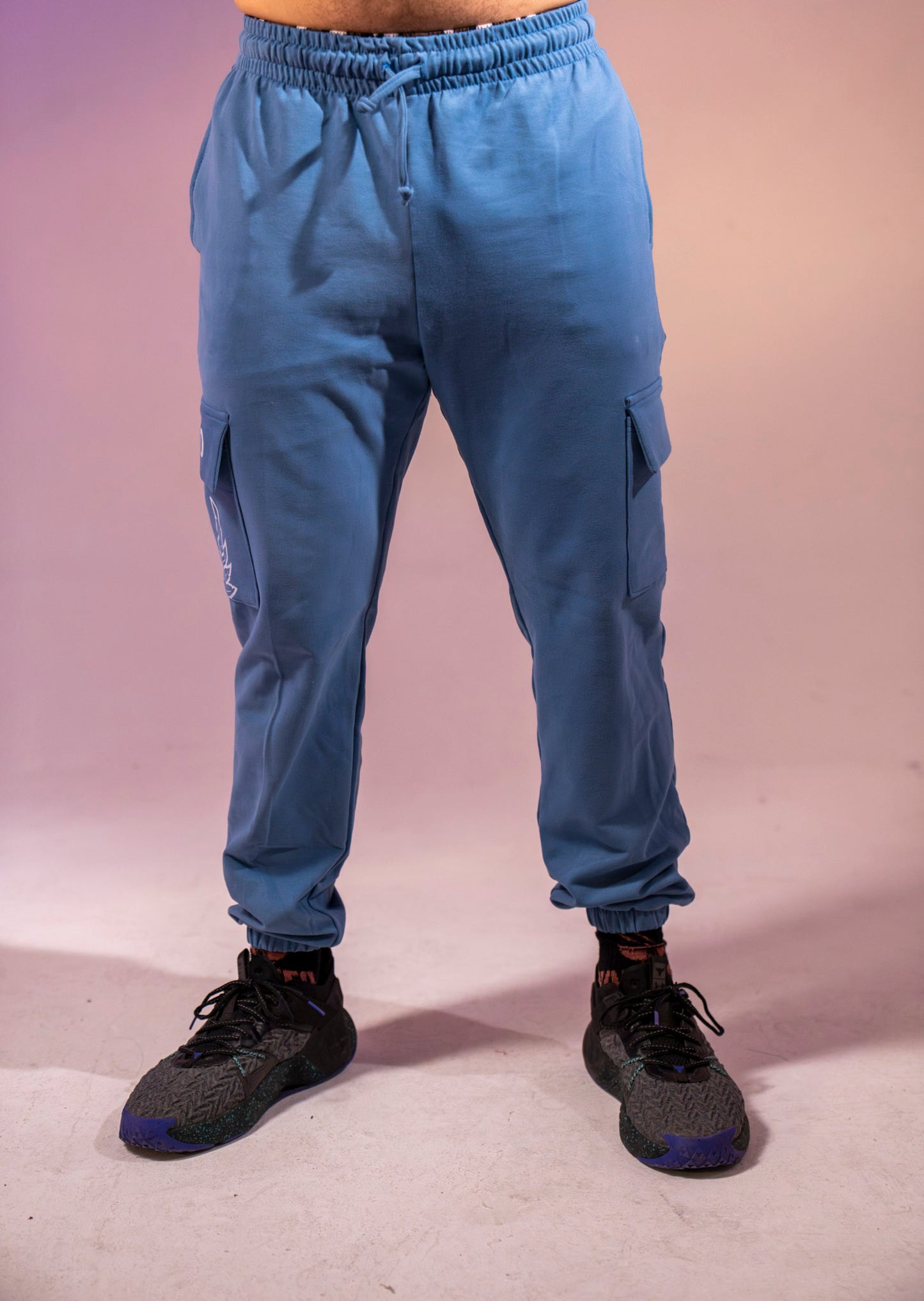Pantalón Cargo Azul