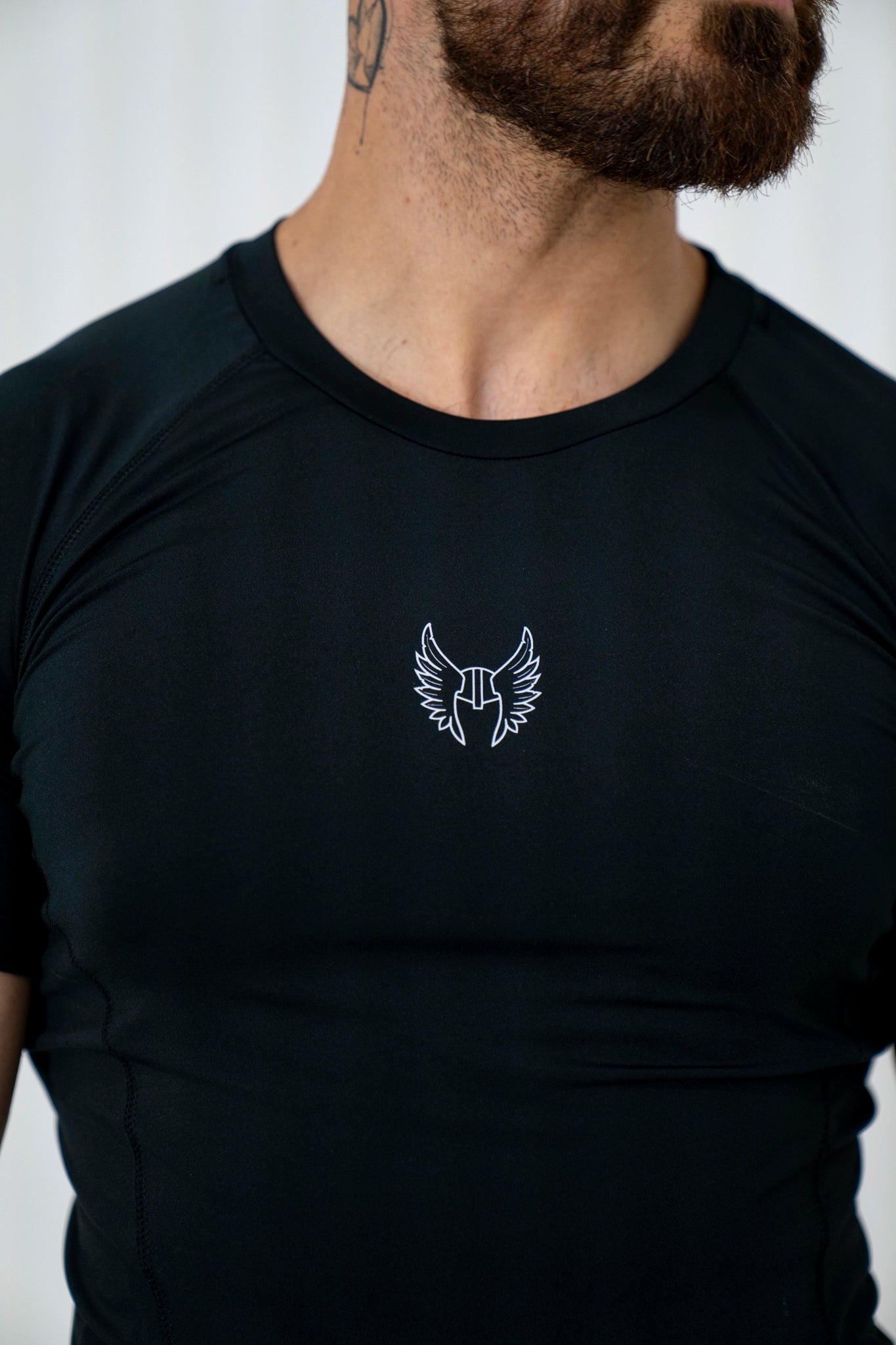 Remera lycra Hombre black 80
