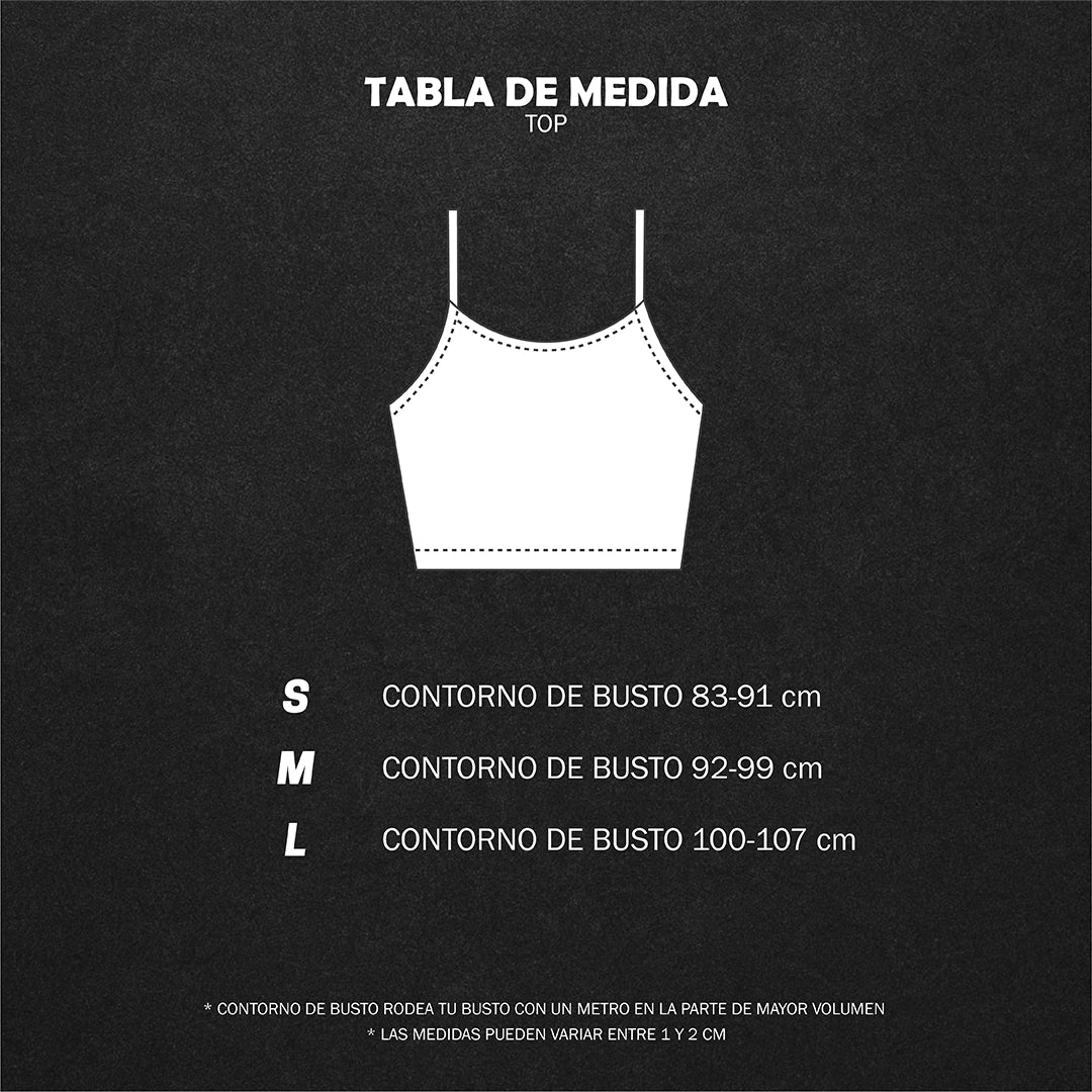 Top Con Tiras Vulcan