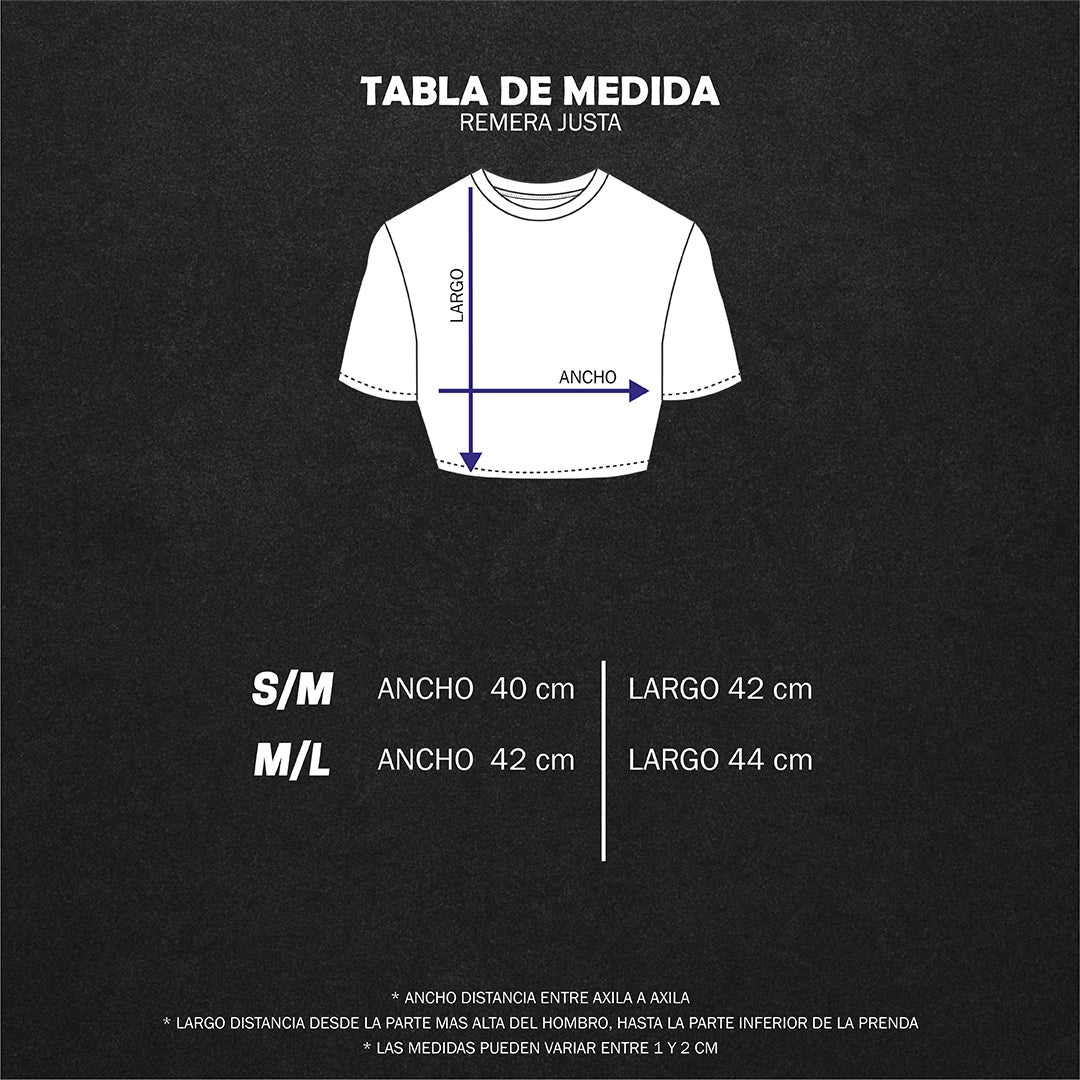 Remera Justa Crono