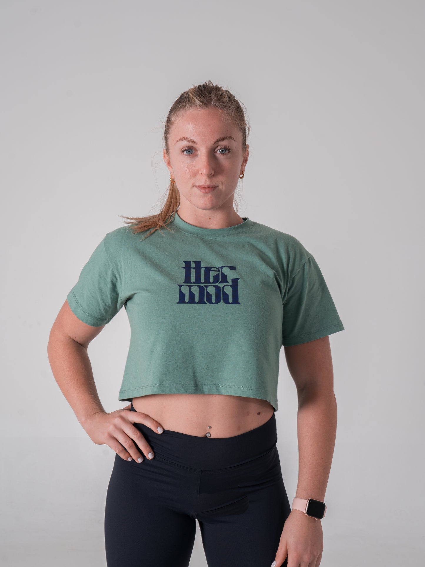 Crop Top Verde x Alma&Mente