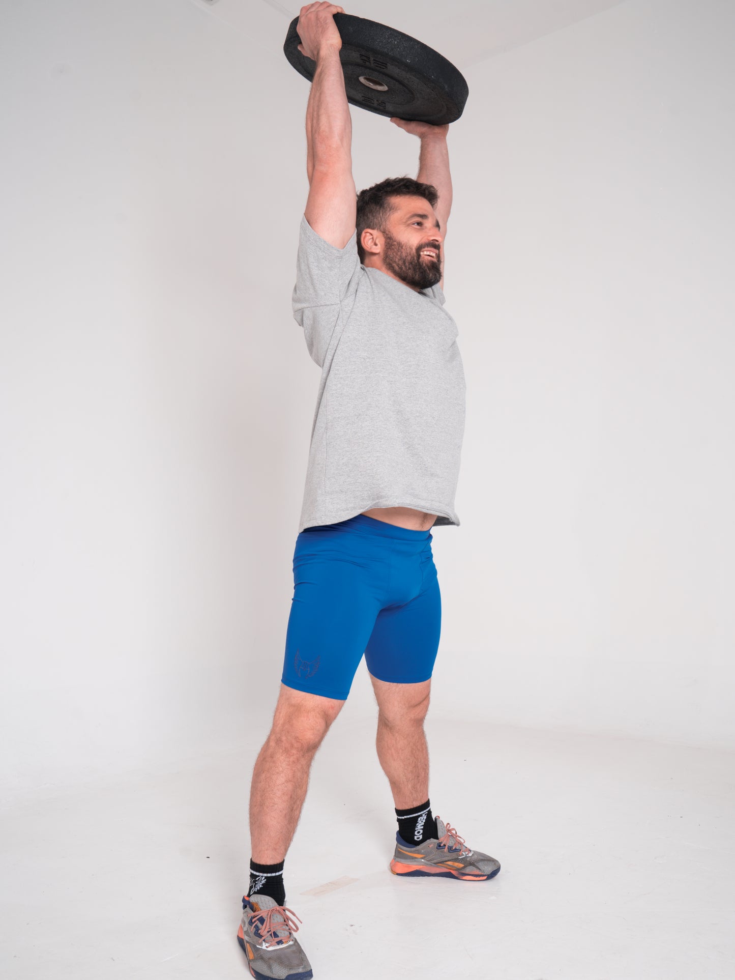 Calza Corta Hombre Azul x Alma&Mente