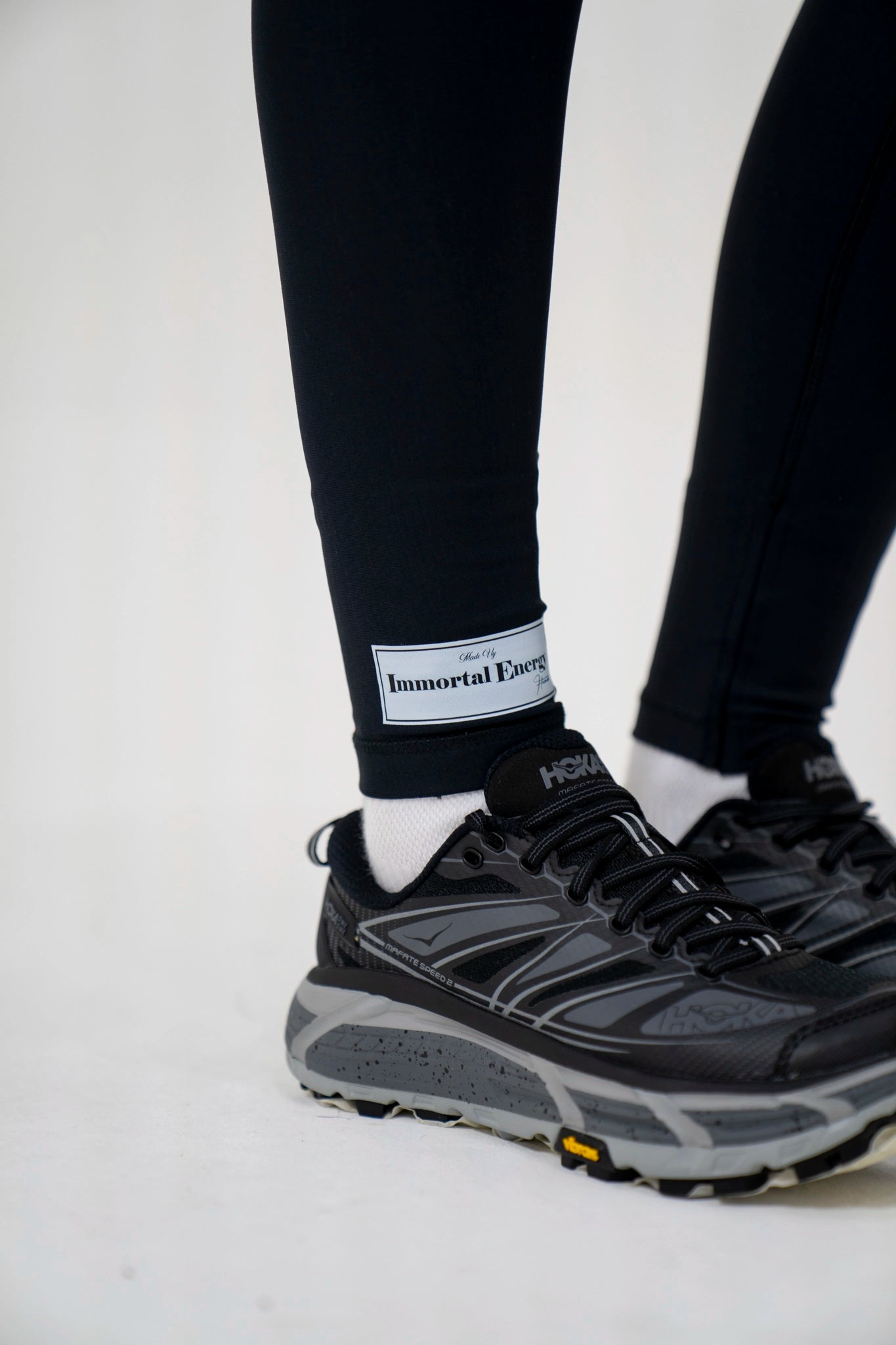 Calza larga black 80