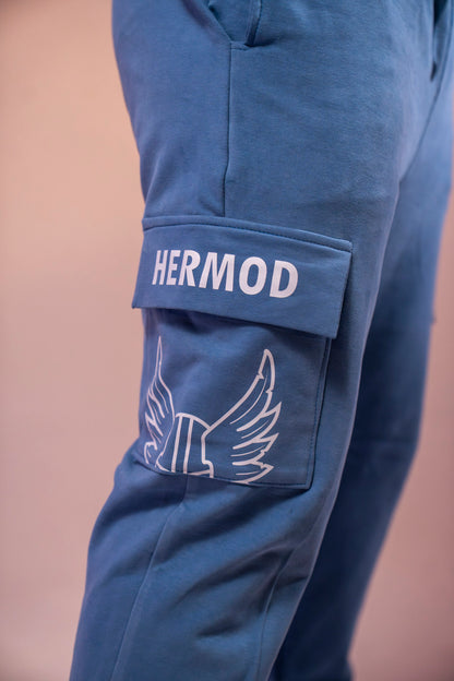 Pantalón Cargo Azul