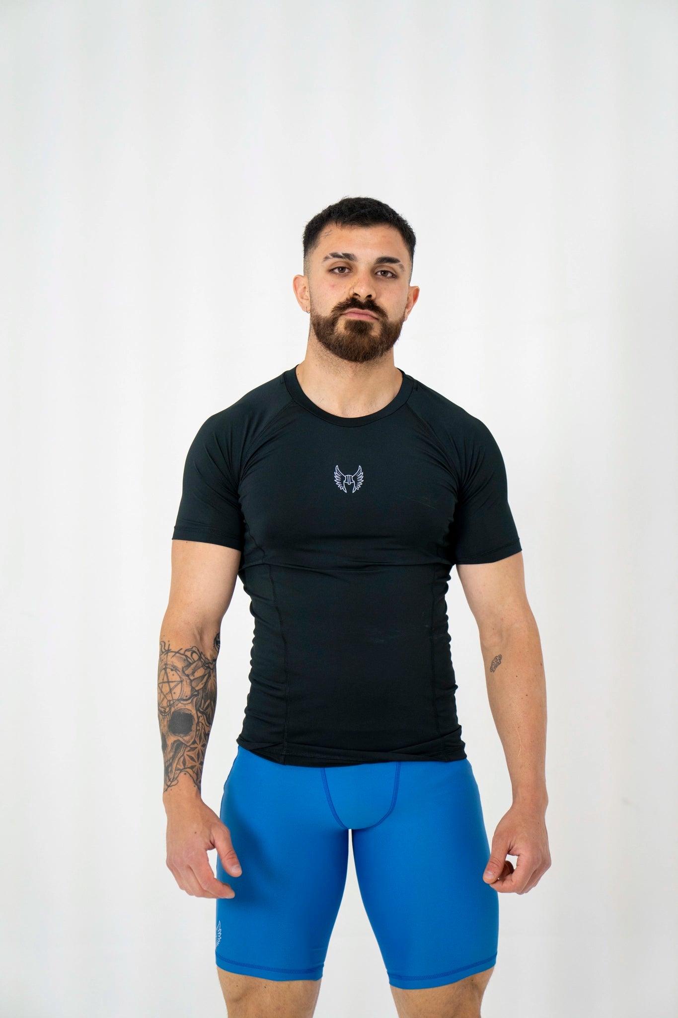 Remera lycra Hombre black 80
