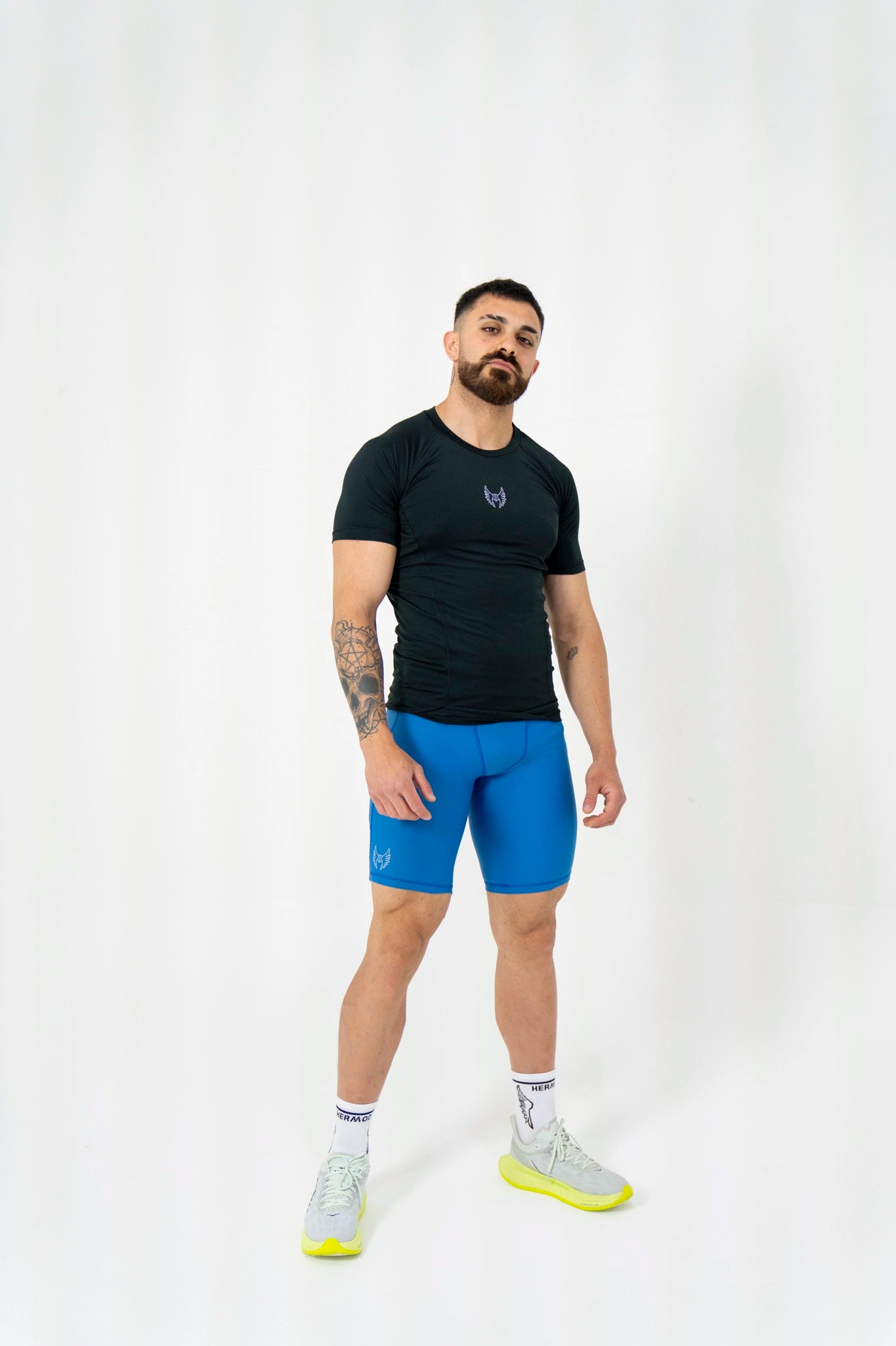 Remera lycra Hombre black 80