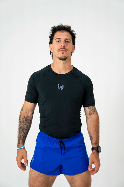 Remera lycra Hombre black 80