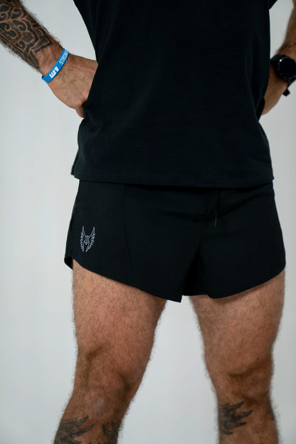 Short correr Hombre black 80