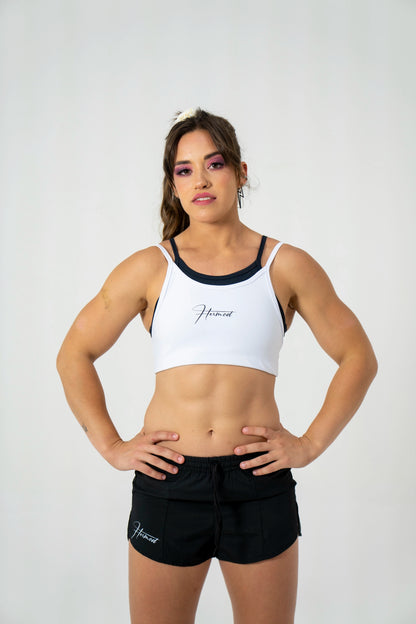 Short Correr Mujer Black 80