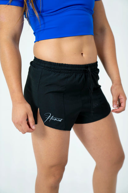 Short Correr Mujer Black 80