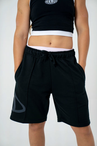 Short footer black 80