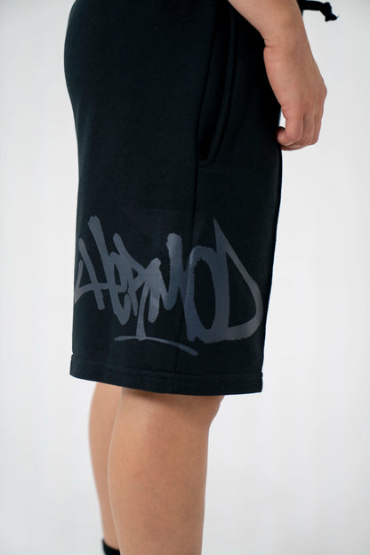 Short footer black 80