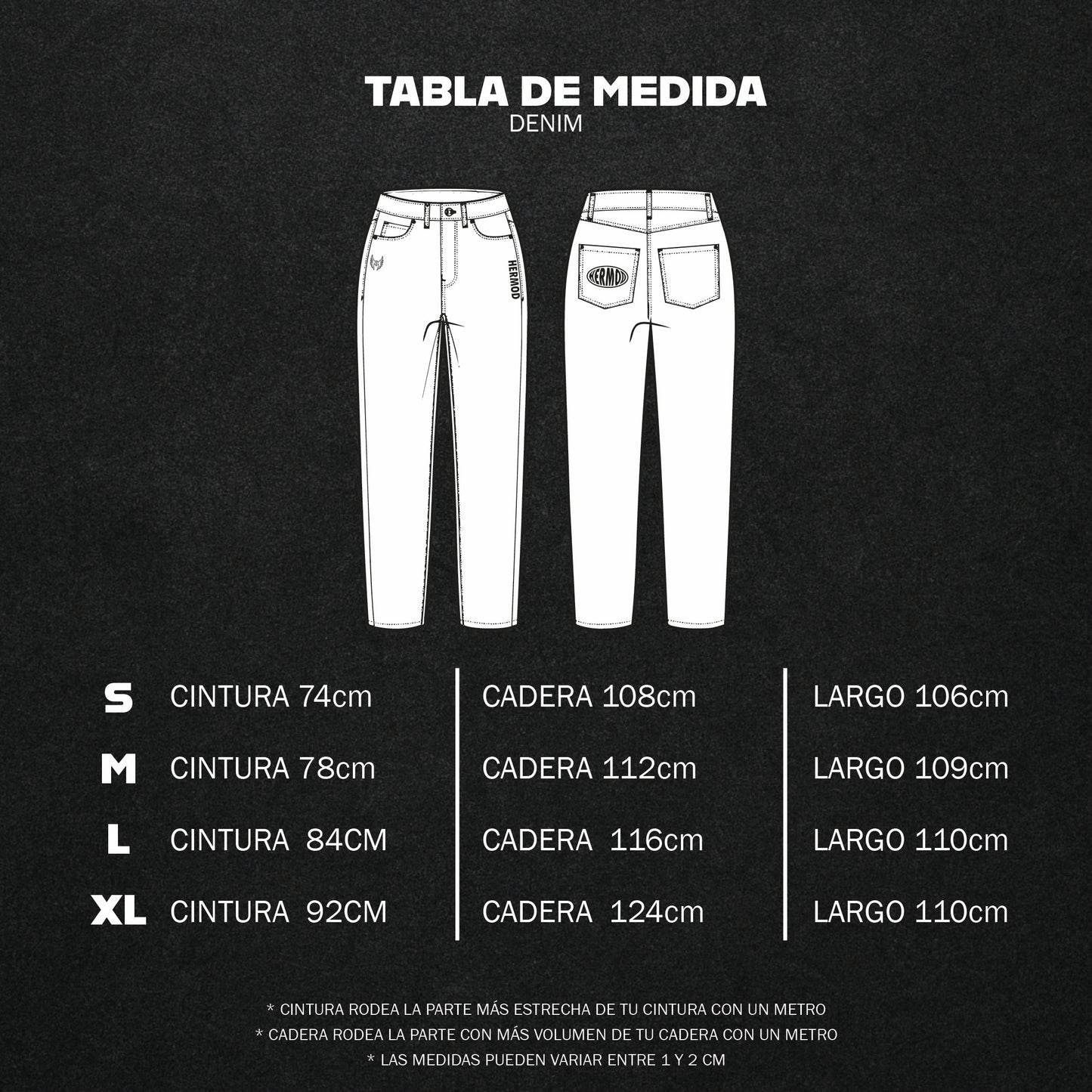 DENIM CAOS UNISEX