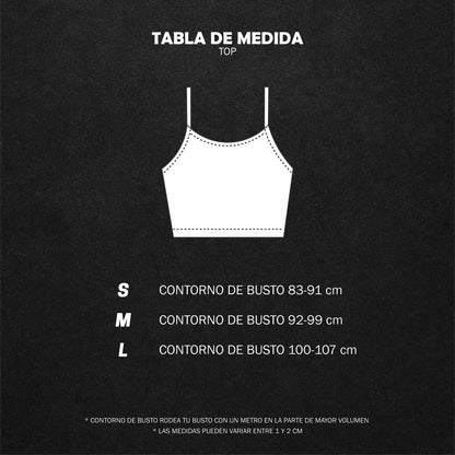 TOP TIRAS ECHO