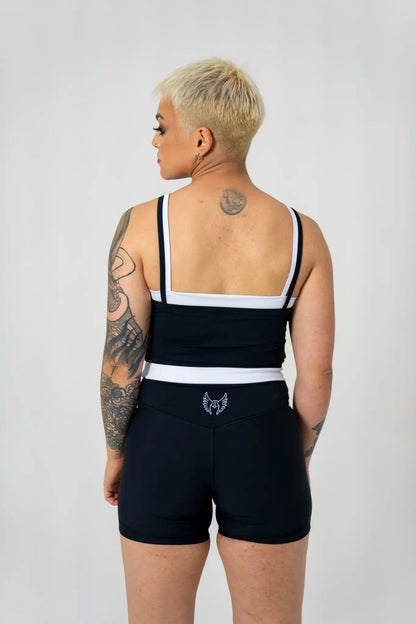 Musculosa doble black 80