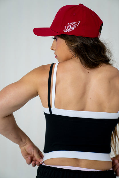 Musculosa Justa doble black 80