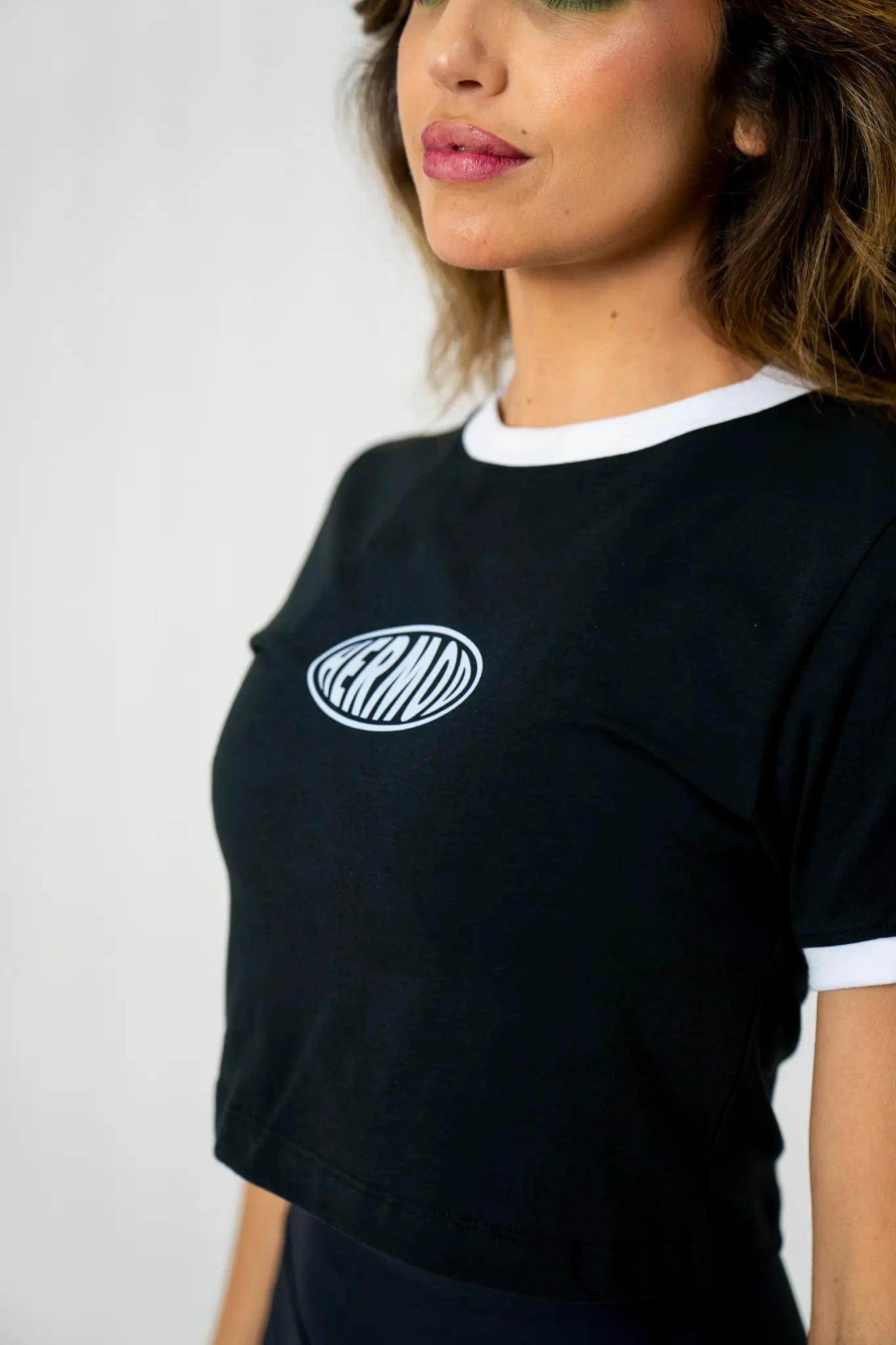 Remera justa black 80