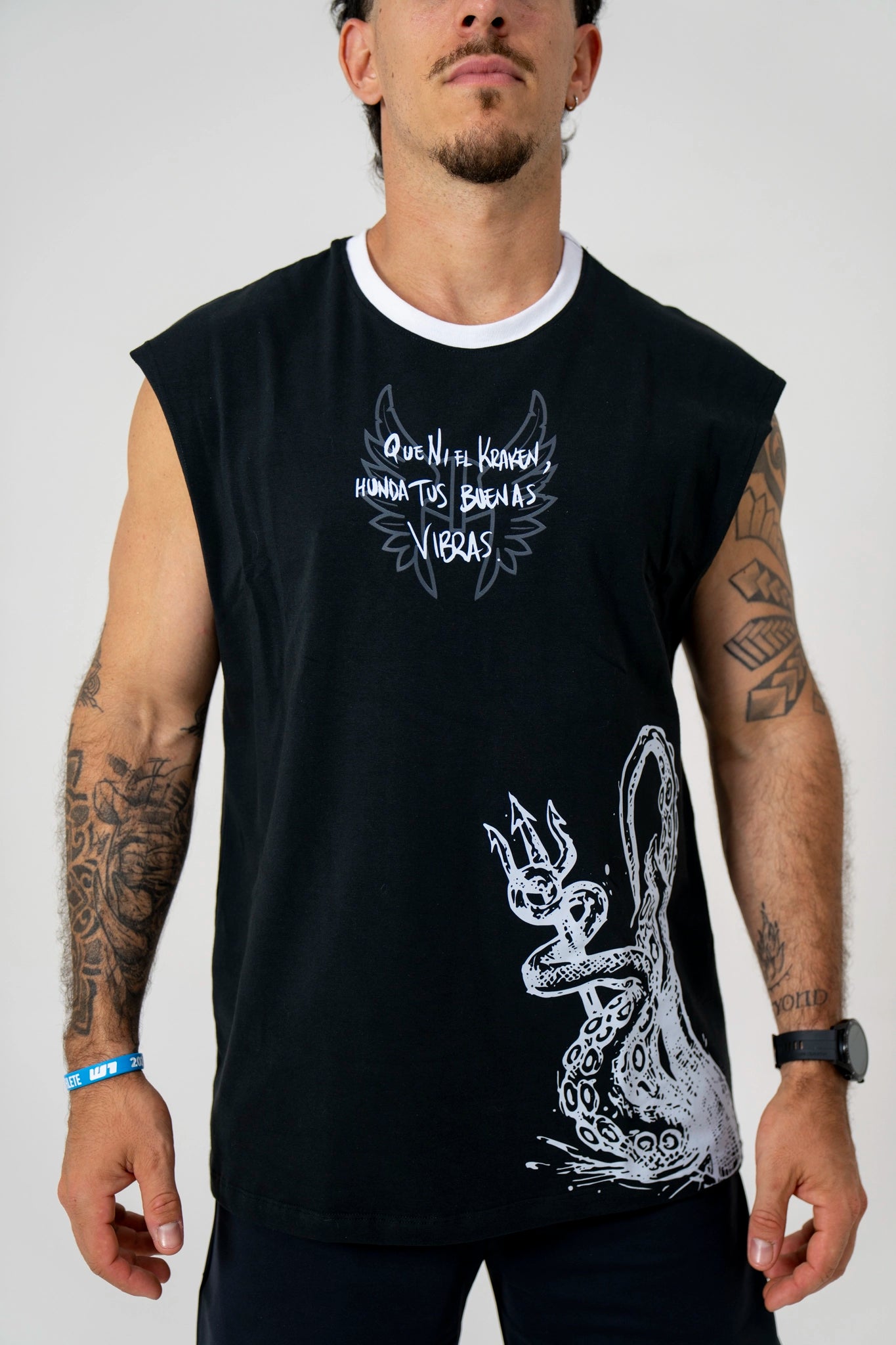 Musculosa Kraken black 80