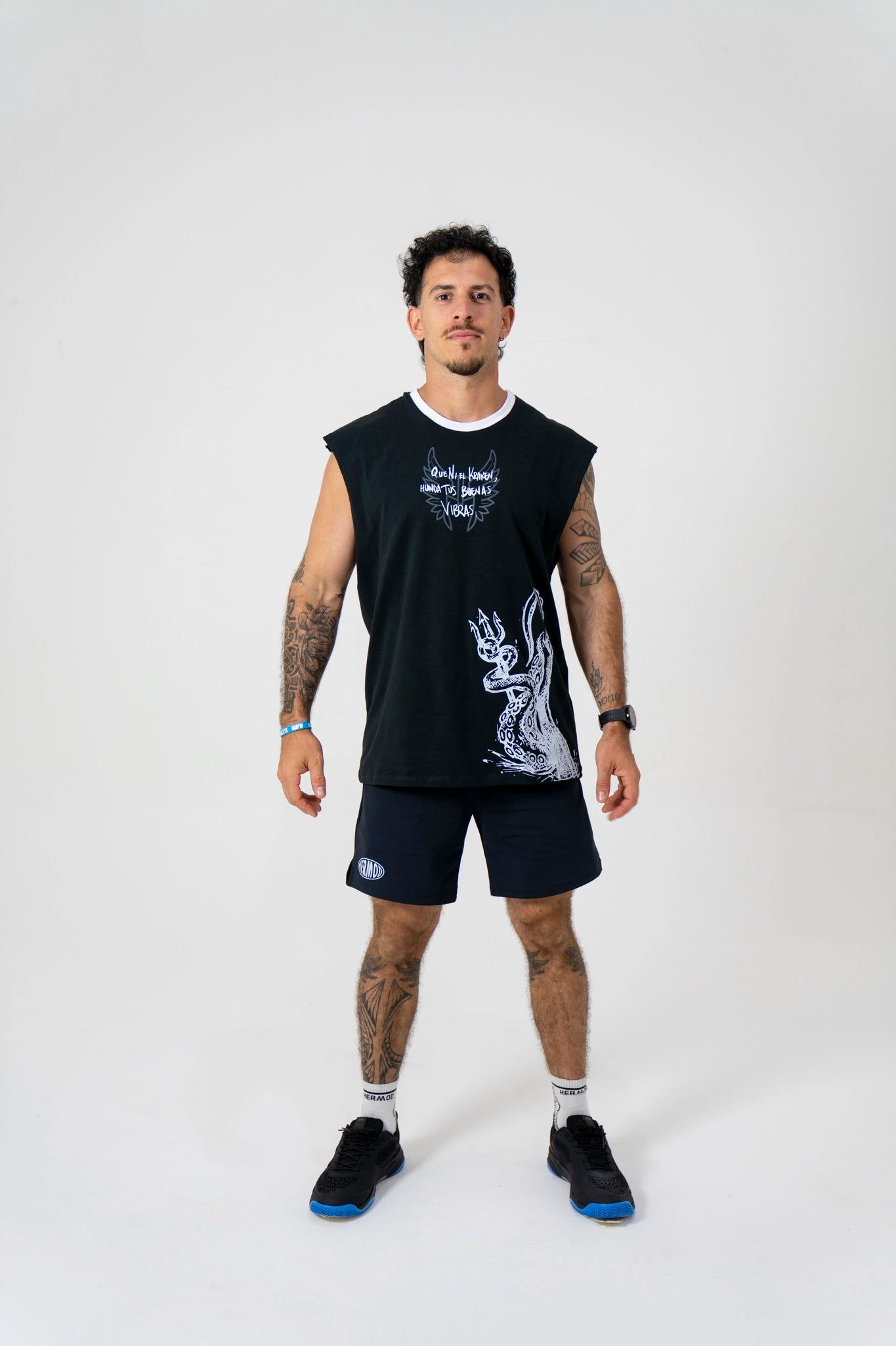 Musculosa Kraken black 80