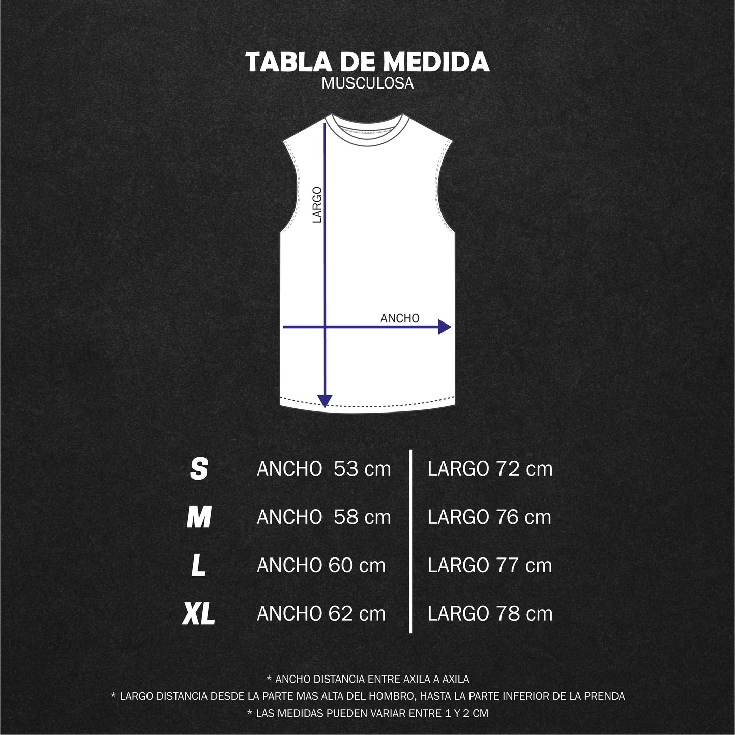 Musculosa Kraken black 80